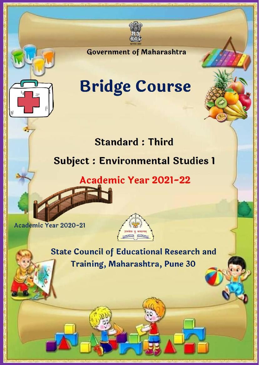 Maharashtra Bridge Course for Class 3 EVS - Page 1