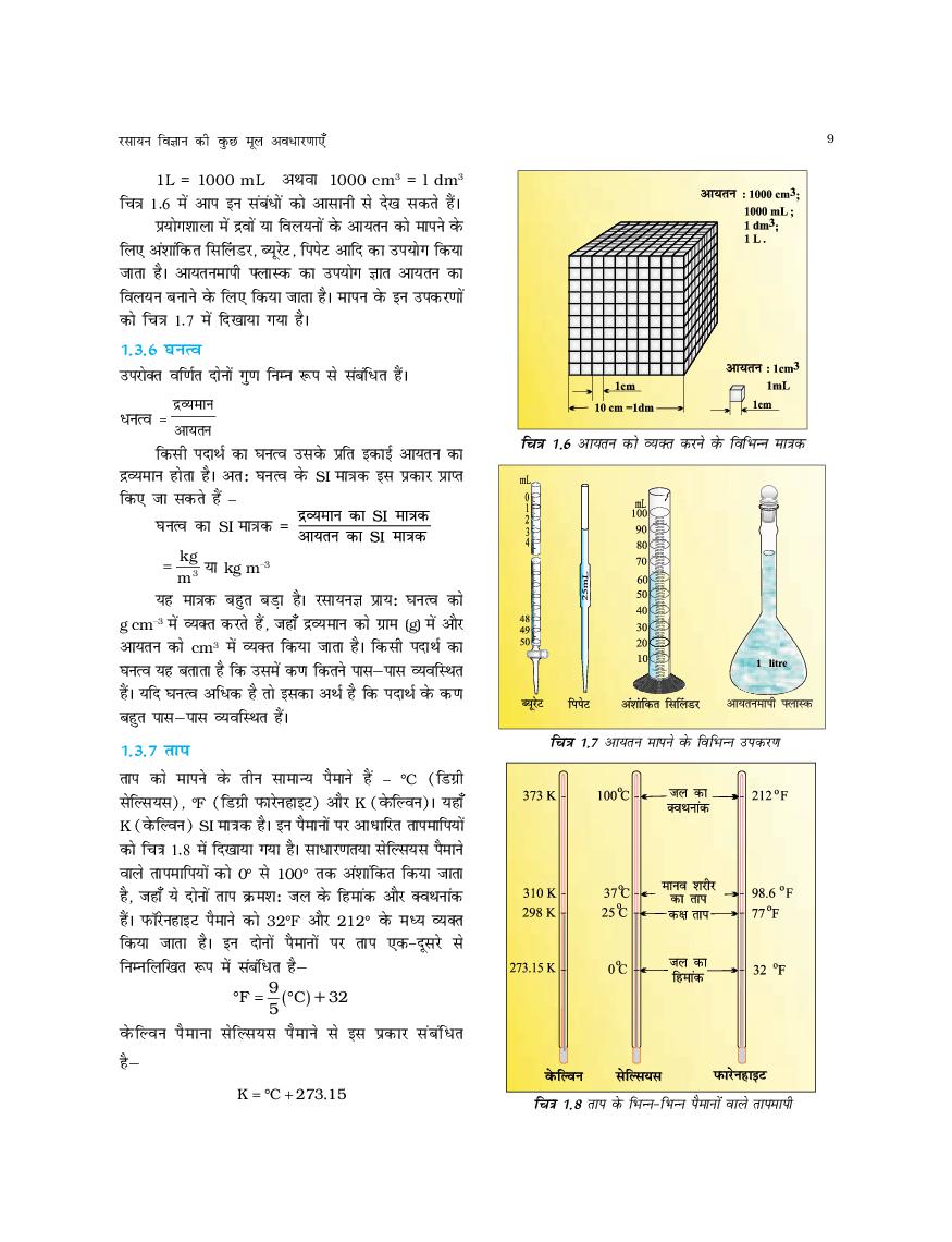 UP Board Book Class 11 Chemistry (रसायन विज्ञान) Chapter 1 रसायन ...