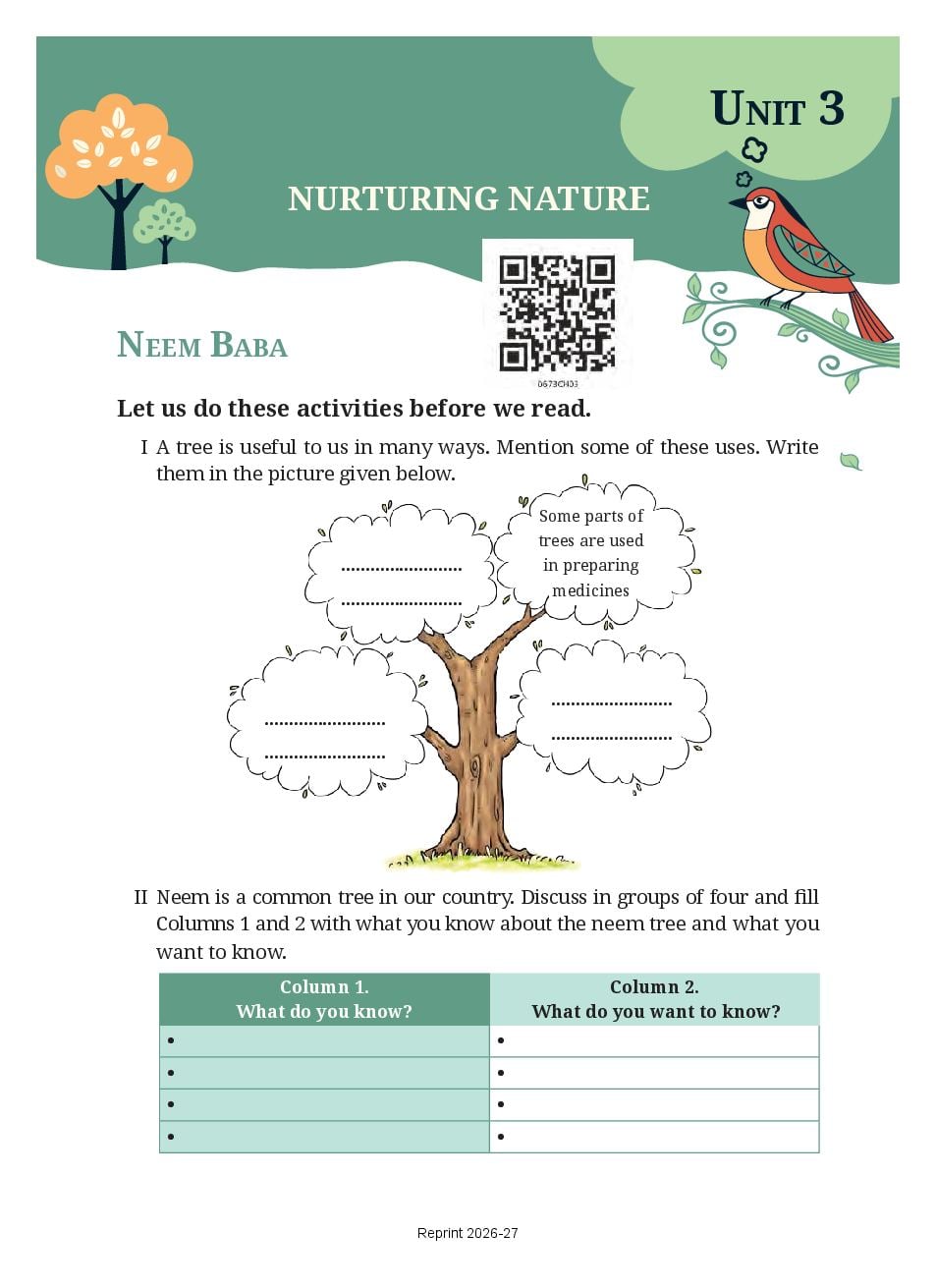 NCERT Book Class 6 English (Poorvi) Chapter 3 Rama to the Rescue - Page 1 of 28