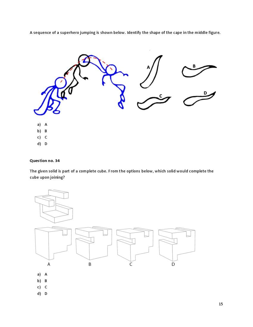 CEED 2015 Question Paper PDF (Official, Part A and Part B)