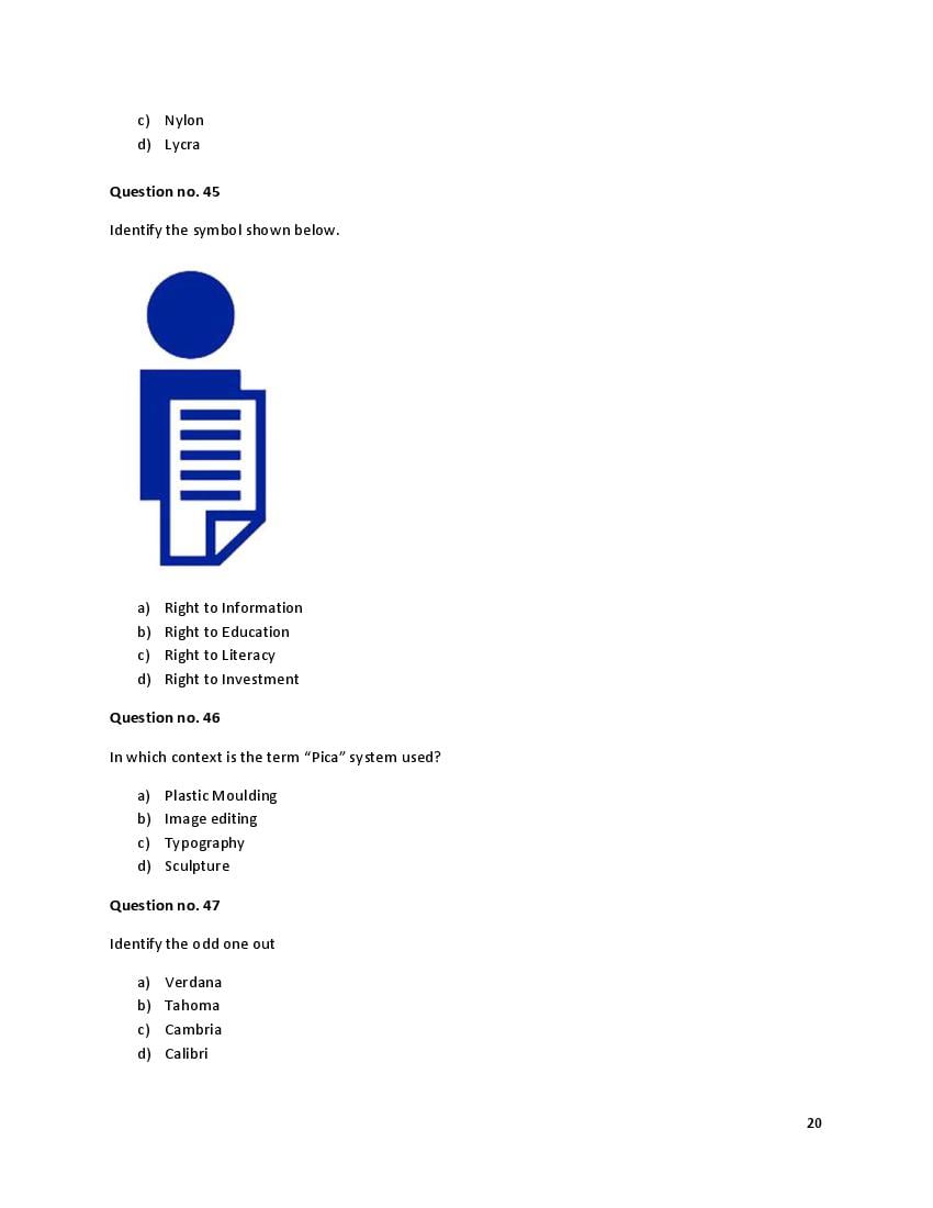 CEED 2015 Question Paper PDF (Official, Part A and Part B)
