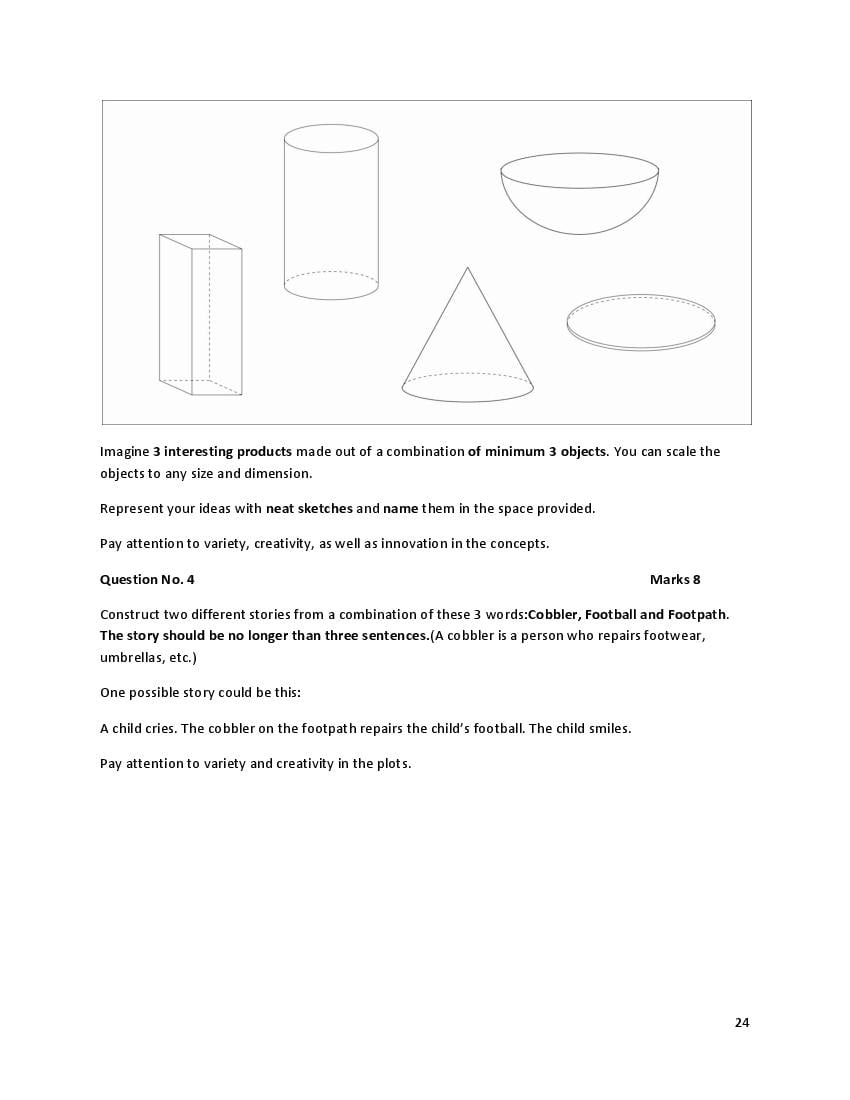 CEED 2015 Question Paper PDF (Official, Part A and Part B)