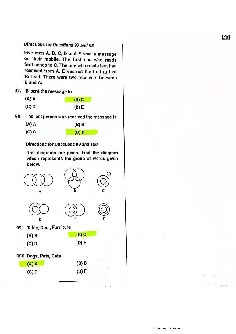 Karnataka PGCET 2021 Question Paper PDF with Answer Key (2 Papers)