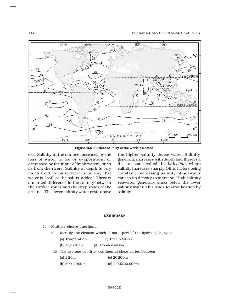 UP Board Book Class 11 Geography (Fundamental of Physical Geography