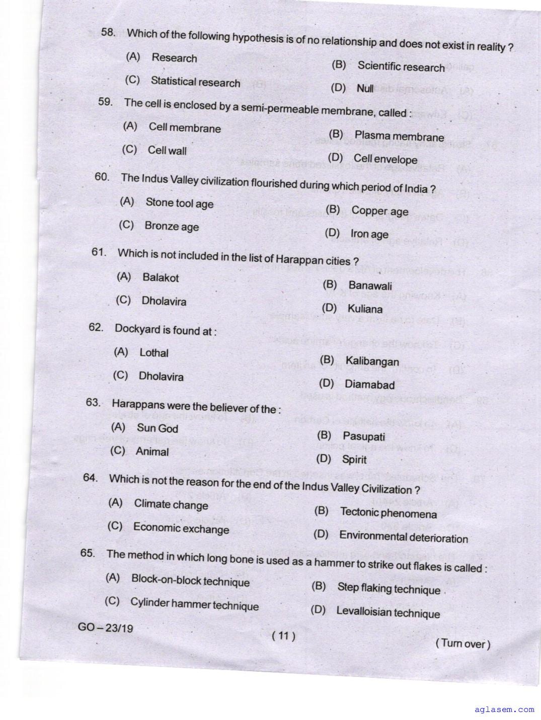 Odisha CPET 2024 Question Paper PDF (Subject-wise, 38 Papers)
