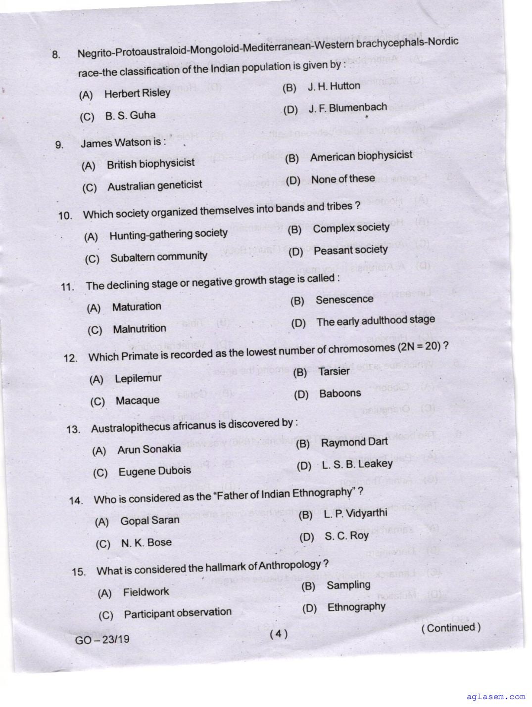 Odisha CPET 2024 Question Paper PDF (Subject-wise, 38 Papers)