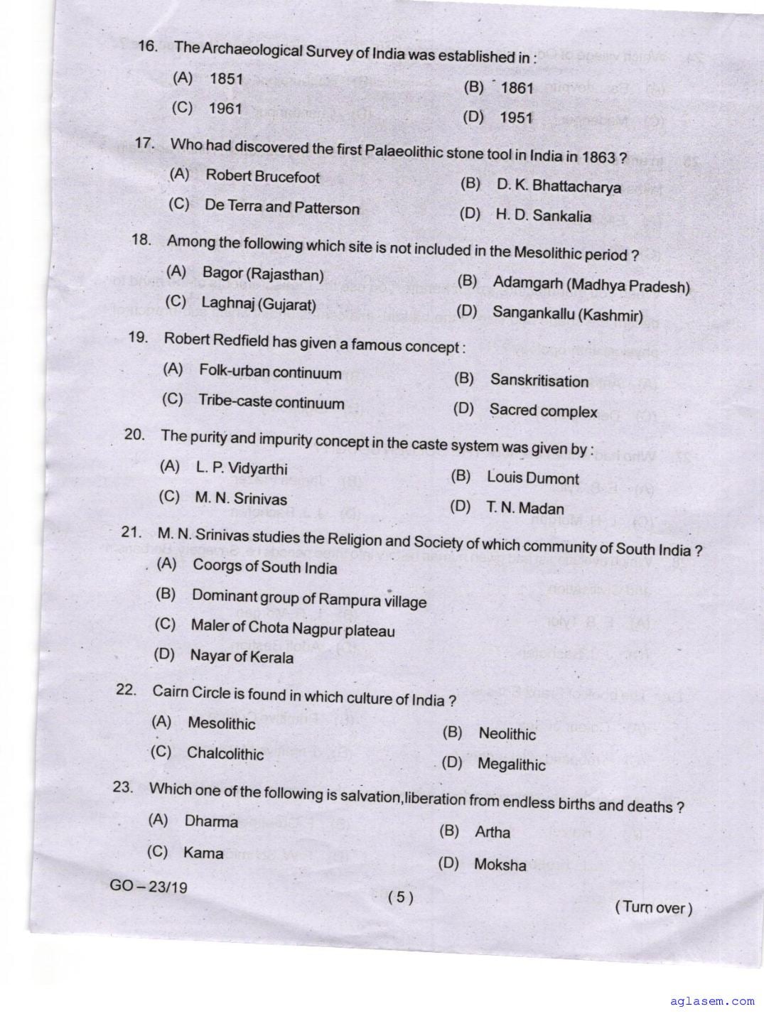 Odisha CPET 2024 Question Paper PDF (Subject-wise, 38 Papers)