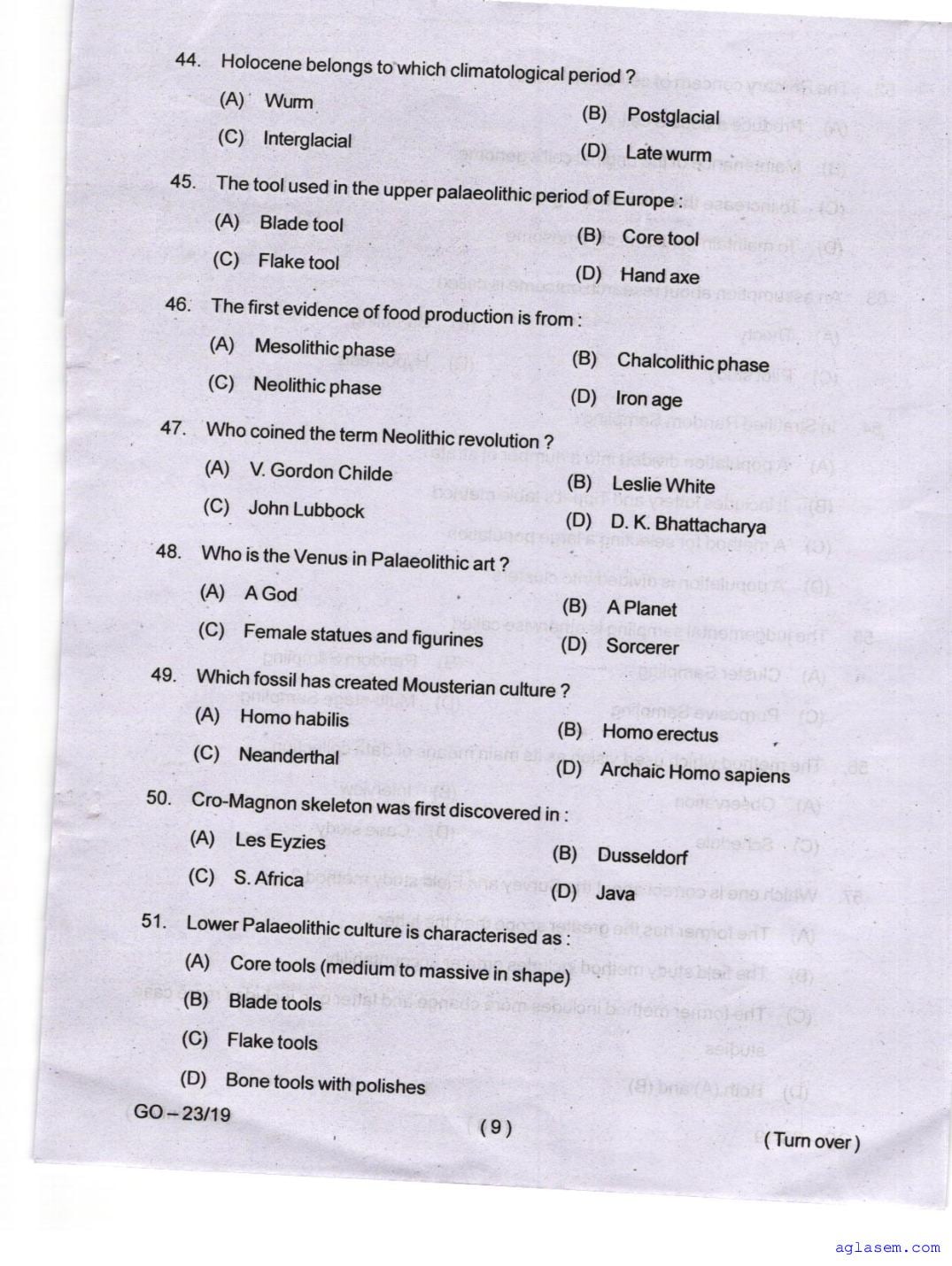 Odisha CPET 2024 Question Paper PDF (Subject-wise, 38 Papers)