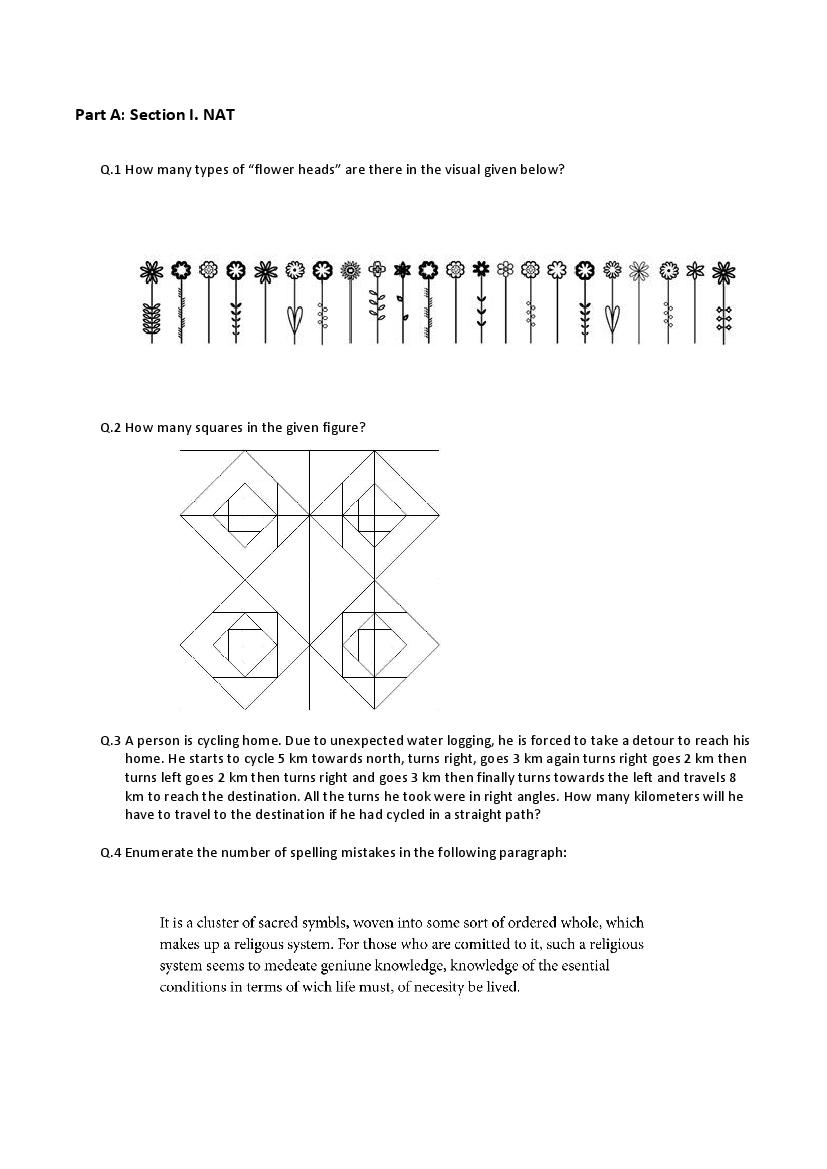 CEED 2016 Question Paper PDF (Paper 1 and Paper 2)