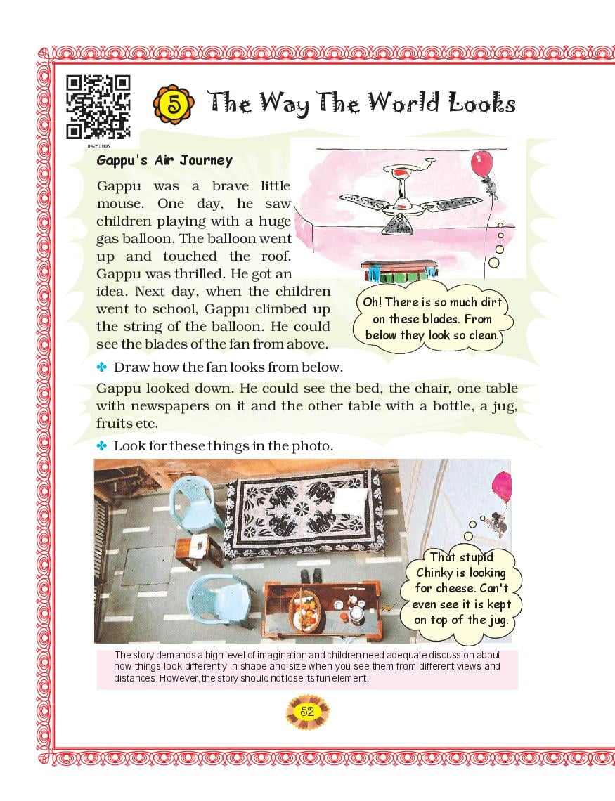 NCERT Book Class 4 Maths Chapter 5 The Way The World Looks - Page 1