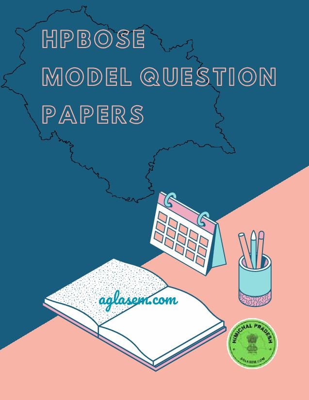 HP Board 10th Class Model Question Paper 2025 Hindi - Page 1