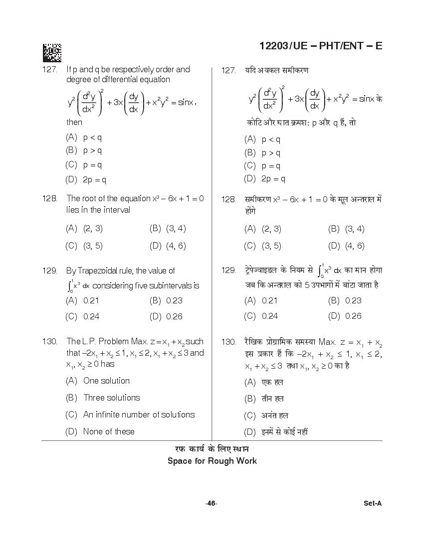 CG PPHT 2021 Question Paper PDF with PCM and PCB Answer Keys