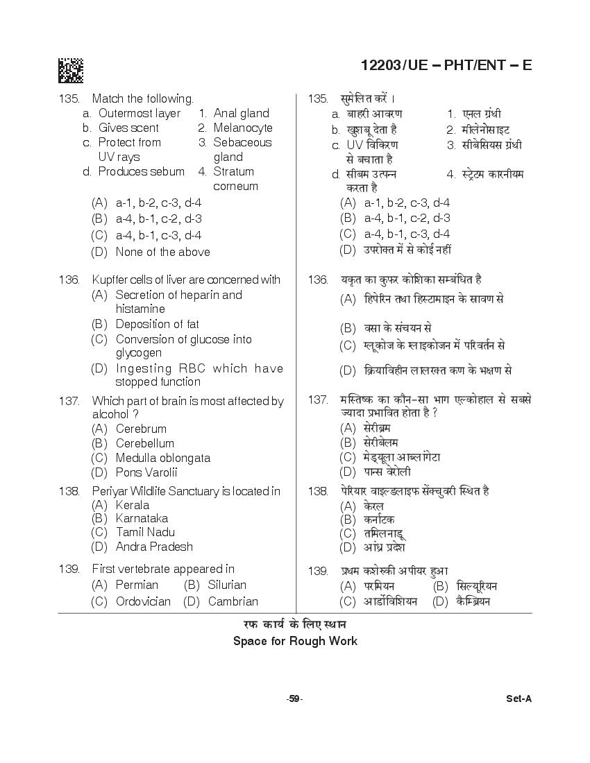 CG PPHT 2021 Question Paper PDF with PCM and PCB Answer Keys