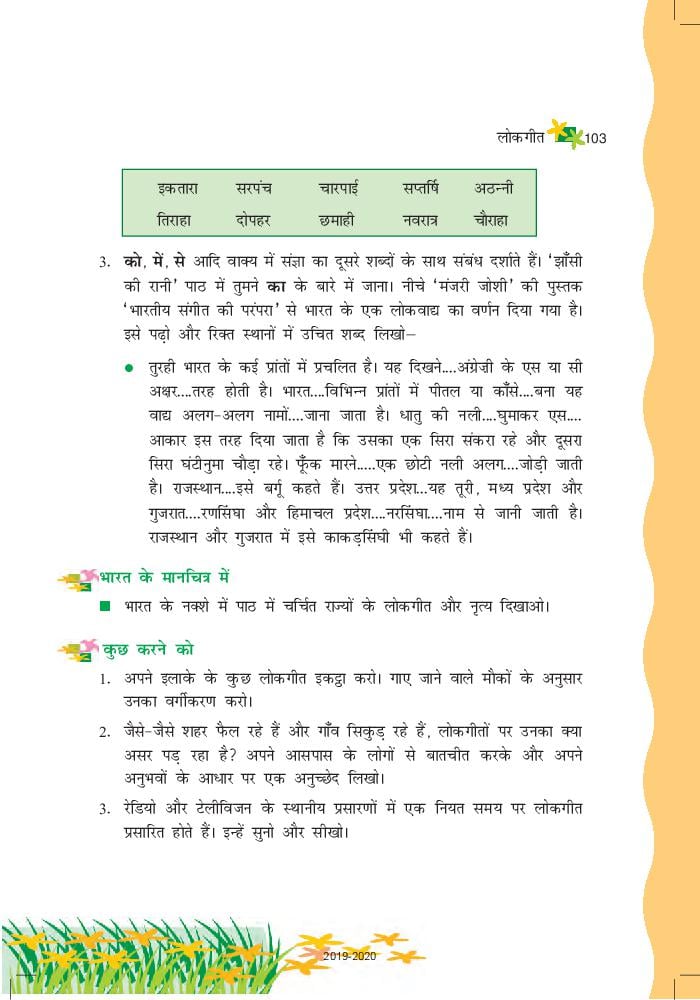 ncert class 6 hindi grammar textbook pdf