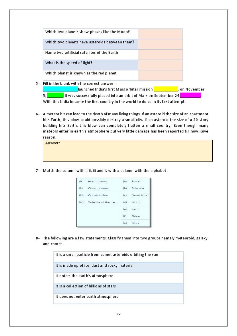 Class 8 Science Competency Based Questions 2025 - Download PDF - AglaSem