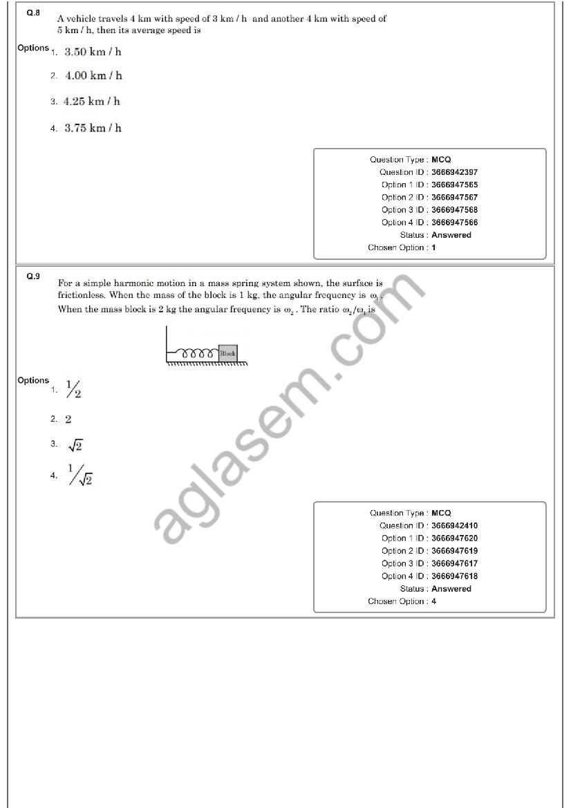 JEE Main 30 January 2023 Question Paper With Answer Key (PDF Available ...