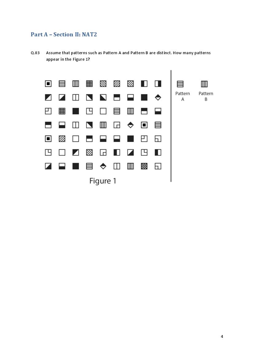 CEED 2018 Question Paper PDF (Official, Part A and Part B)