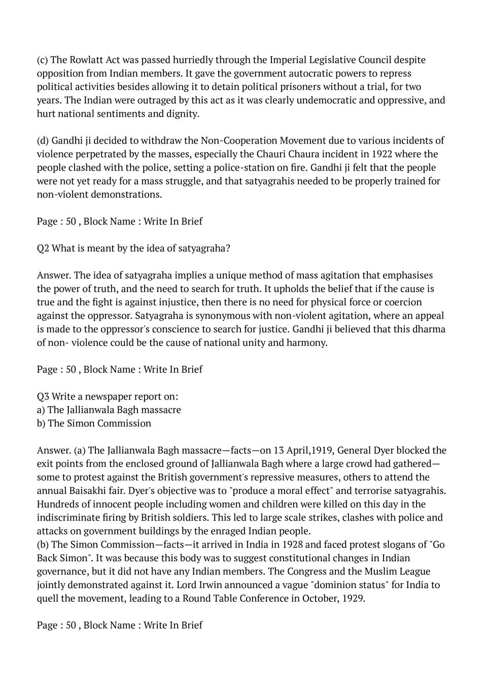 Ncert Solutions Class 10 Social Science History Chapter 2 Nationalism