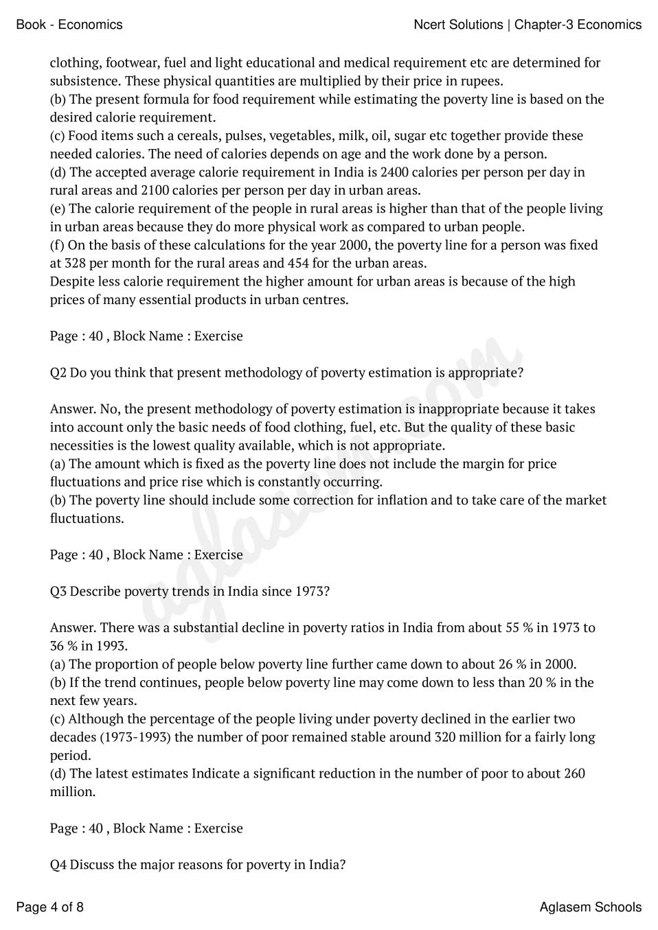 case study questions class 9 economics chapter 3