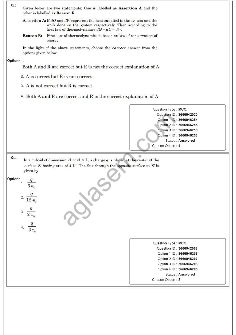 JEE Main 29 January 2023 Question Paper with Answer Key (PDF Available