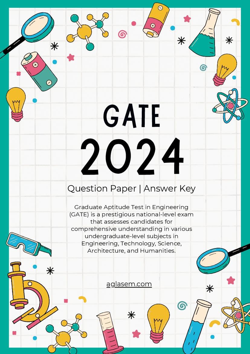 GATE 2024 Question Paper for Geology and Geophysics - Geology (GG-1) - Page 1