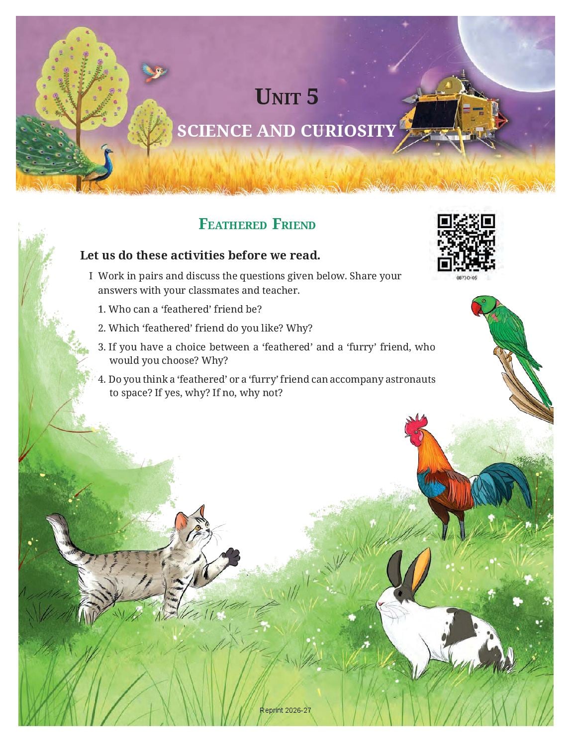 NCERT Book Class 8 English (Poorvi) Chapter 5 Somebody’s Mother - Page 1 of 48