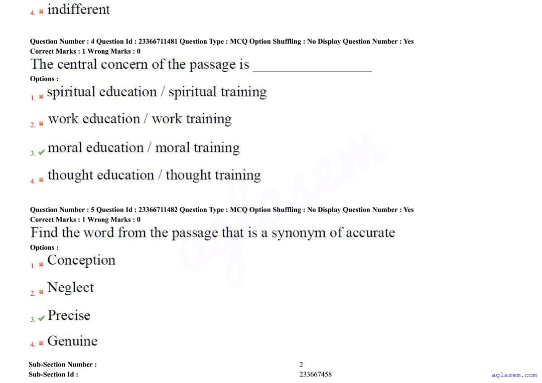 AP EdCET 2025 Question Paper PDF with Answers (5 June 2025)