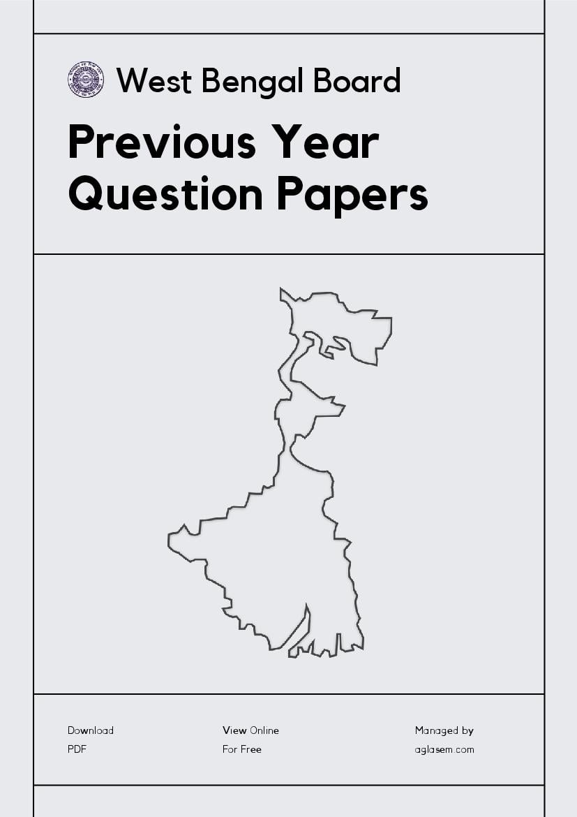 West Bengal Class 12 Question Paper 2018 English - Page 1