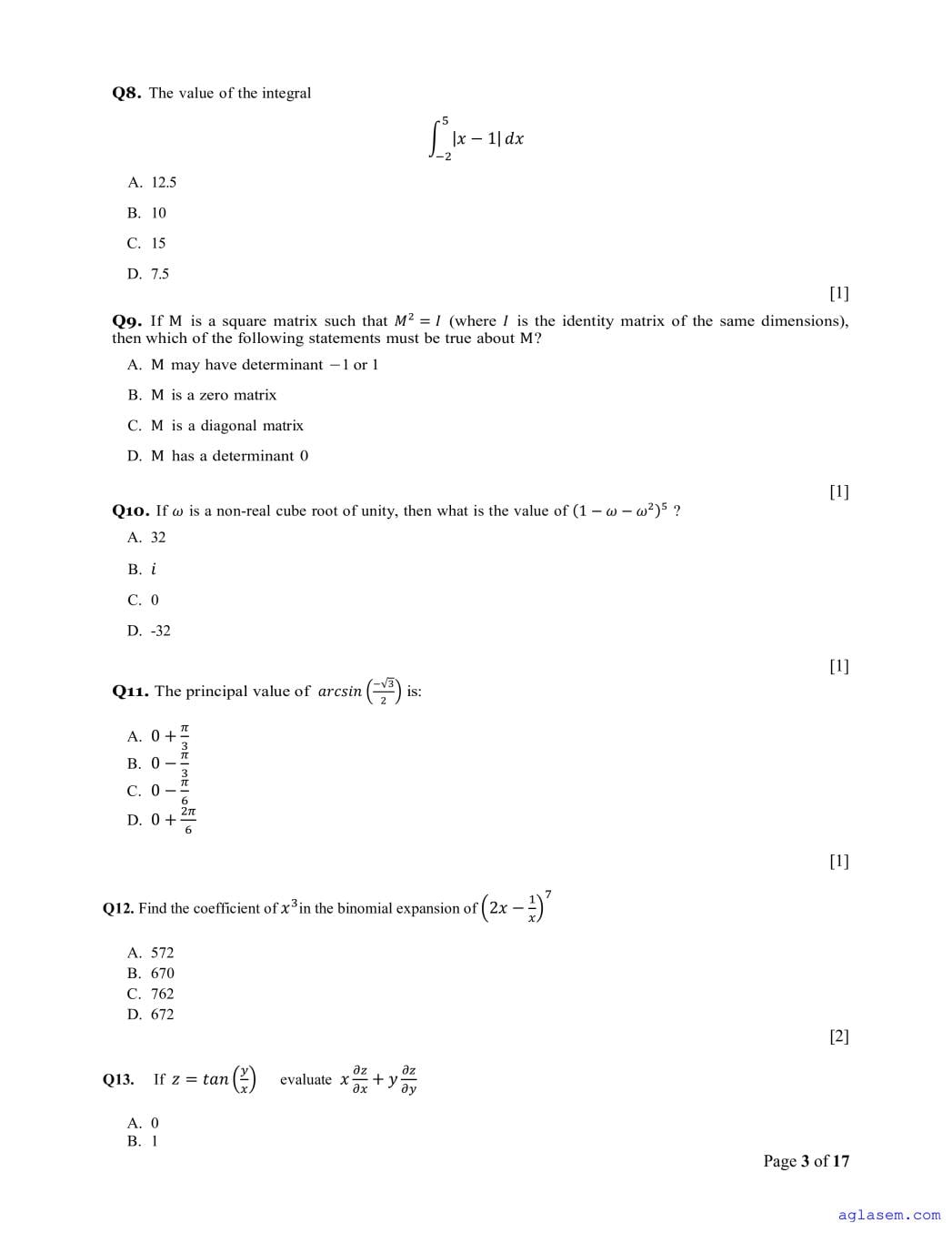 ACET 2025 Question Papers PDF with Solutions (March, August)