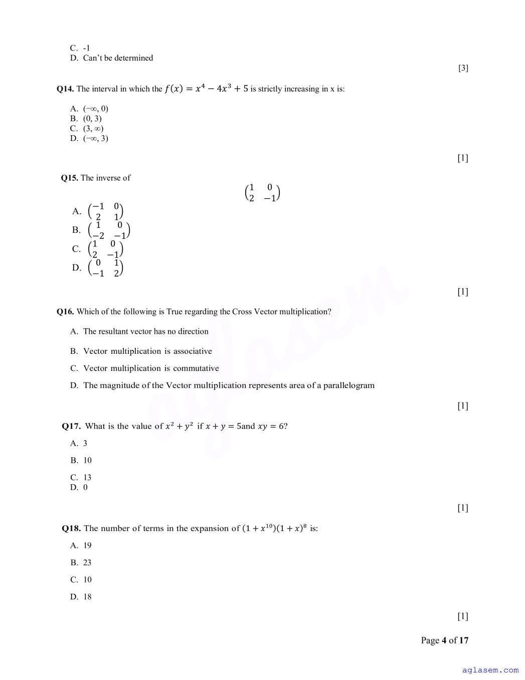 ACET 2025 Question Papers PDF with Solutions (March, August)
