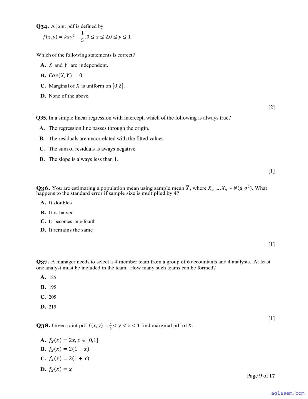 ACET 2025 Question Papers PDF with Solutions (March, August)