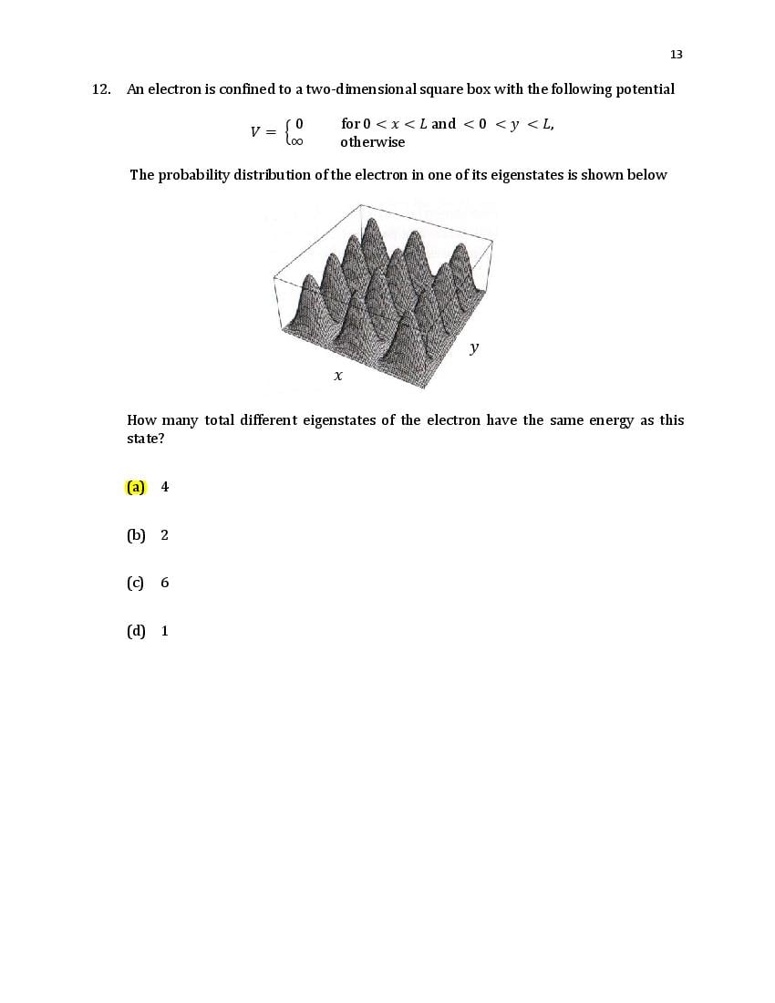 TIFR GS 2021 Question Paper PDF: Physics, Chemistry, Maths, Bio, CS