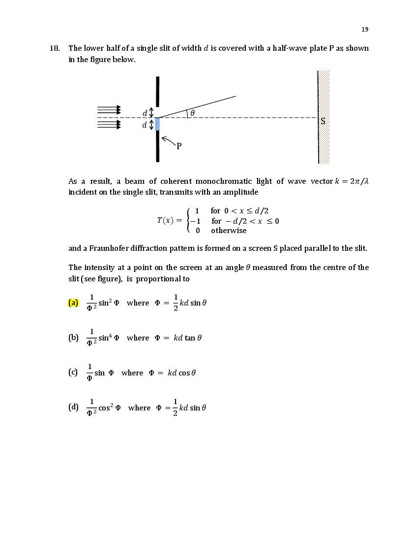 TIFR GS 2021 Question Paper PDF: Physics, Chemistry, Maths, Bio, CS