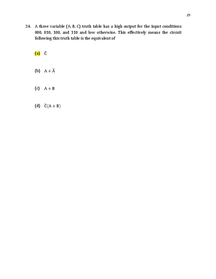 TIFR GS 2021 Question Paper PDF: Physics, Chemistry, Maths, Bio, CS