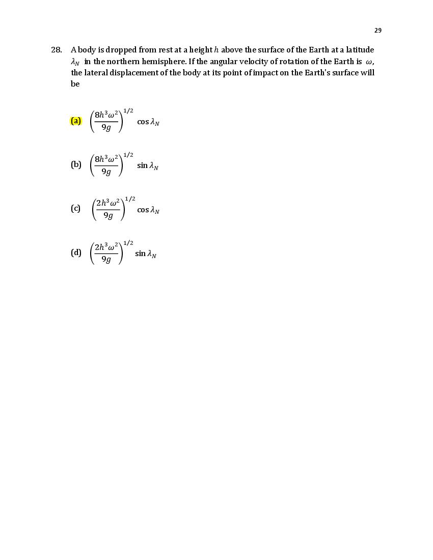 TIFR GS 2021 Question Paper PDF: Physics, Chemistry, Maths, Bio, CS
