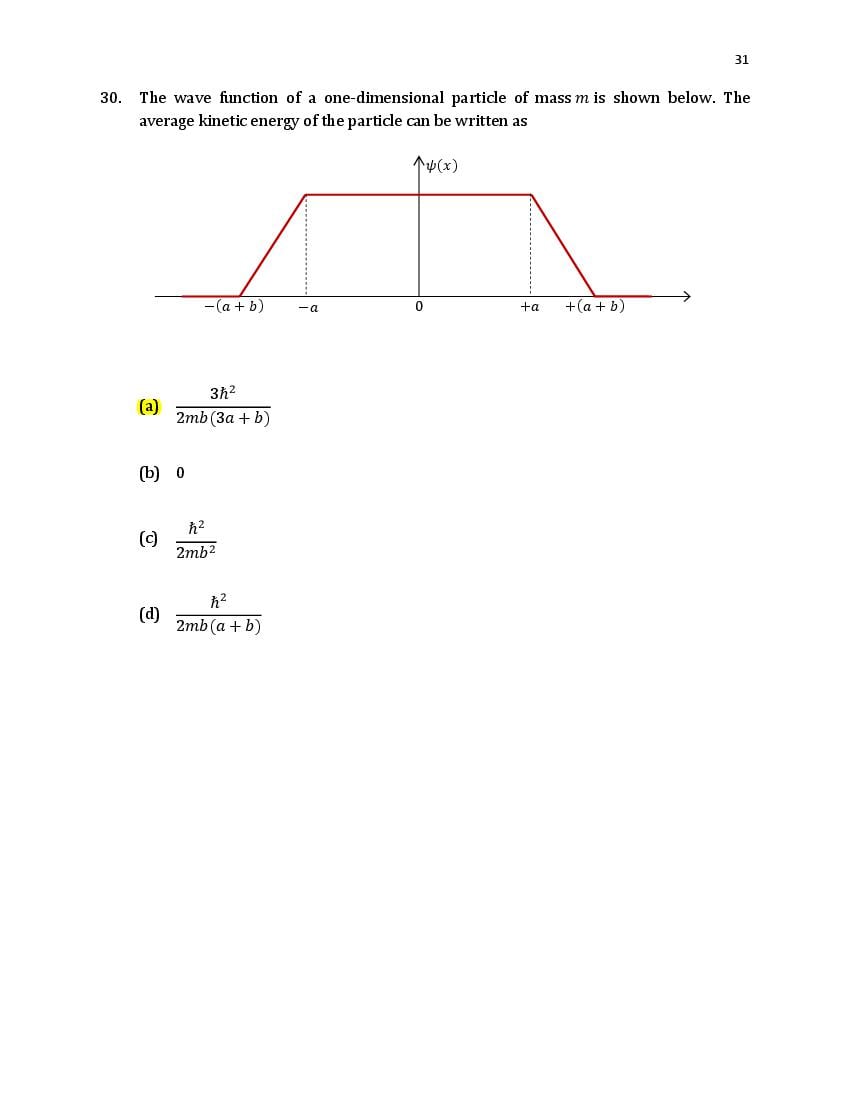 TIFR GS 2021 Question Paper PDF: Physics, Chemistry, Maths, Bio, CS