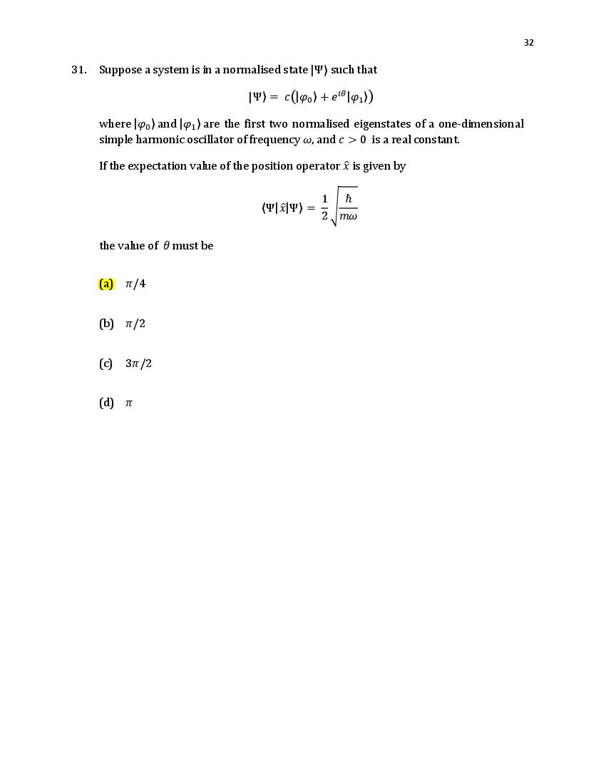 TIFR GS 2021 Question Paper PDF: Physics, Chemistry, Maths, Bio, CS