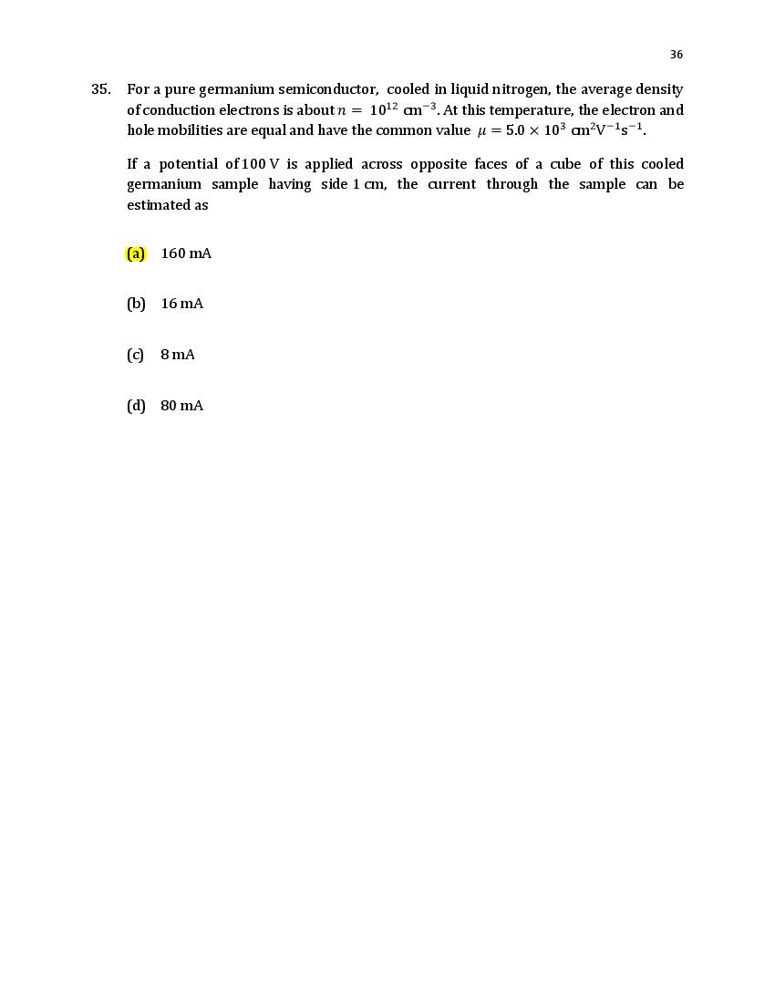TIFR GS 2021 Question Paper PDF: Physics, Chemistry, Maths, Bio, CS