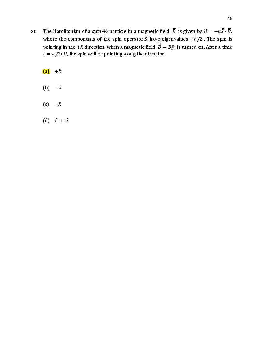 TIFR GS 2021 Question Paper PDF: Physics, Chemistry, Maths, Bio, CS