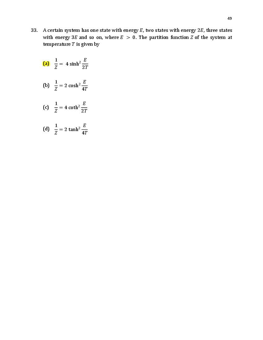 TIFR GS 2021 Question Paper PDF: Physics, Chemistry, Maths, Bio, CS
