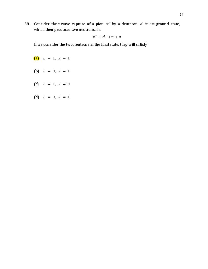 TIFR GS 2021 Question Paper PDF: Physics, Chemistry, Maths, Bio, CS
