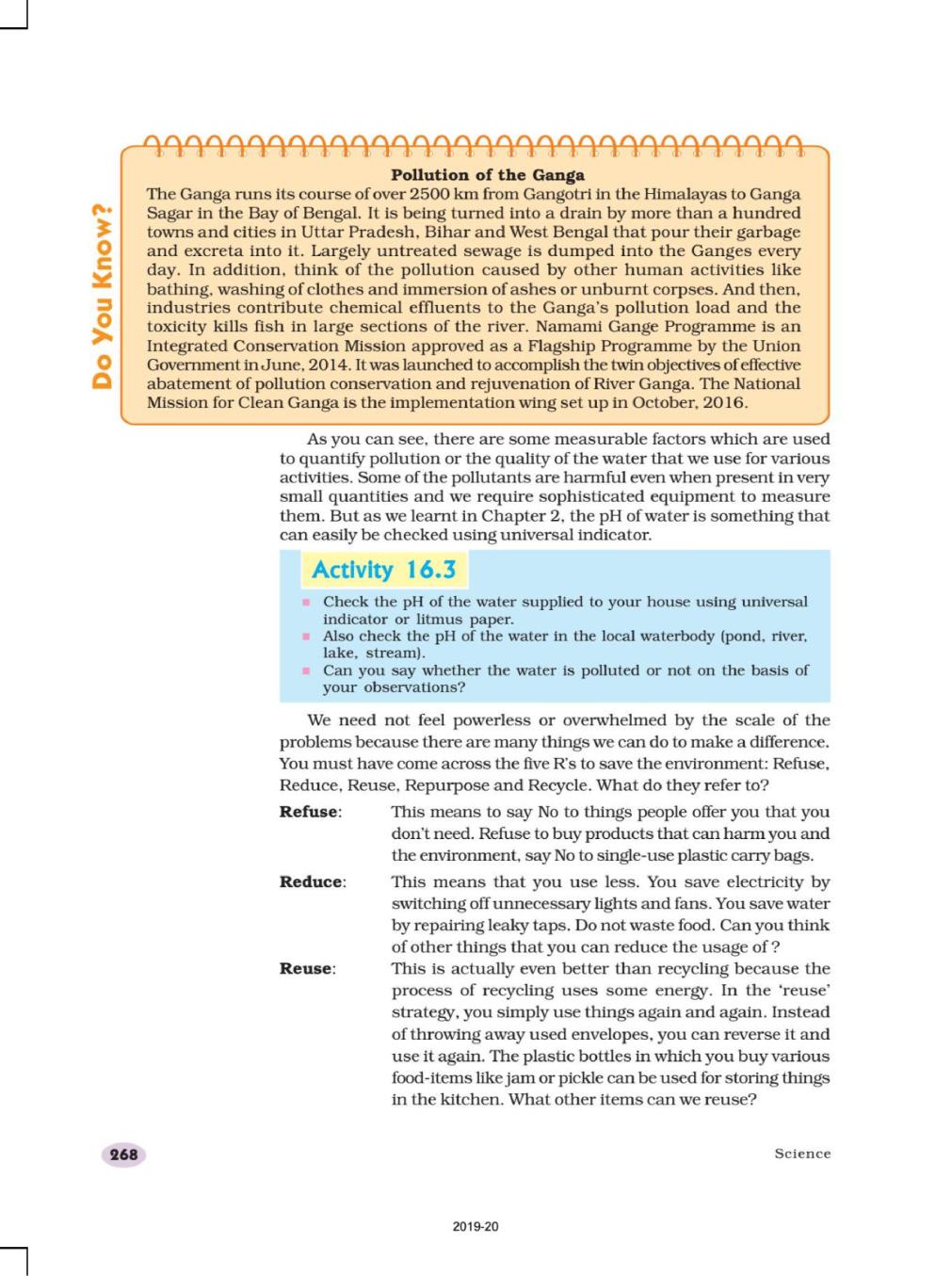 NCERT Book Class 10 Science Chapter 16 Management Of Natural Resources