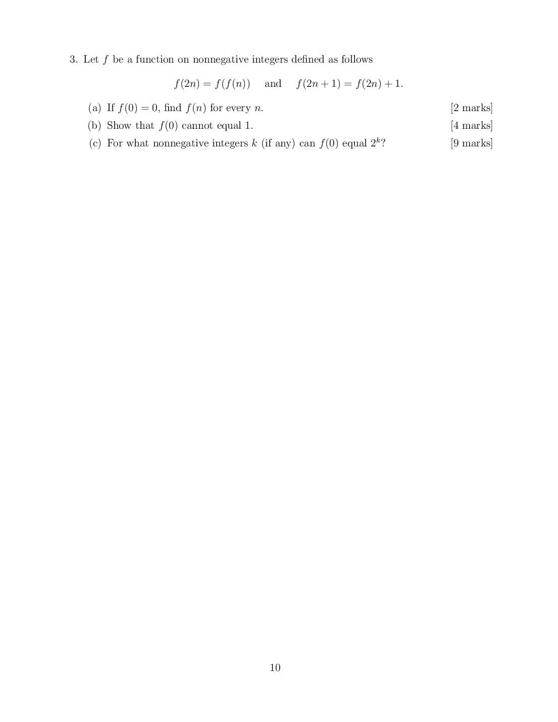 CMI Entrance Exam 2018 Question Papers PDF with Solutions (4 Papers)