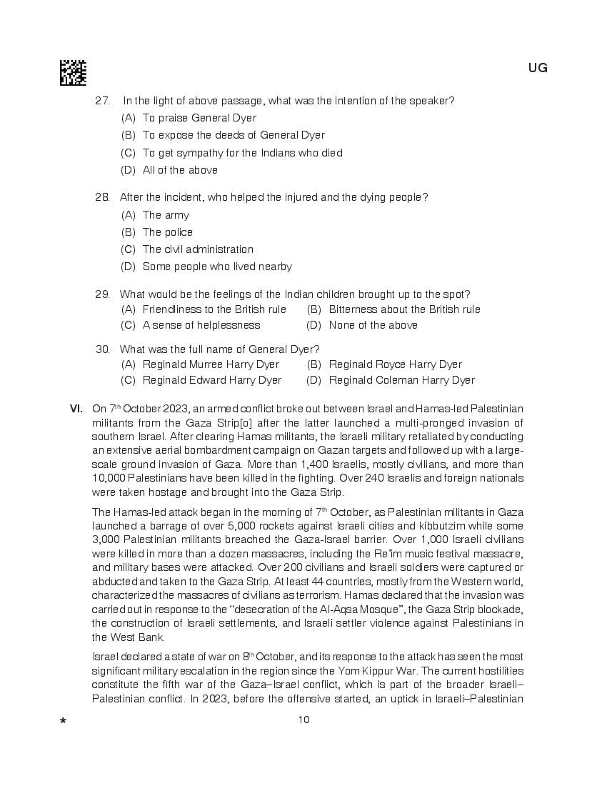 CLAT Question Paper 2024 Download Links UG and PG Papers AglaSem