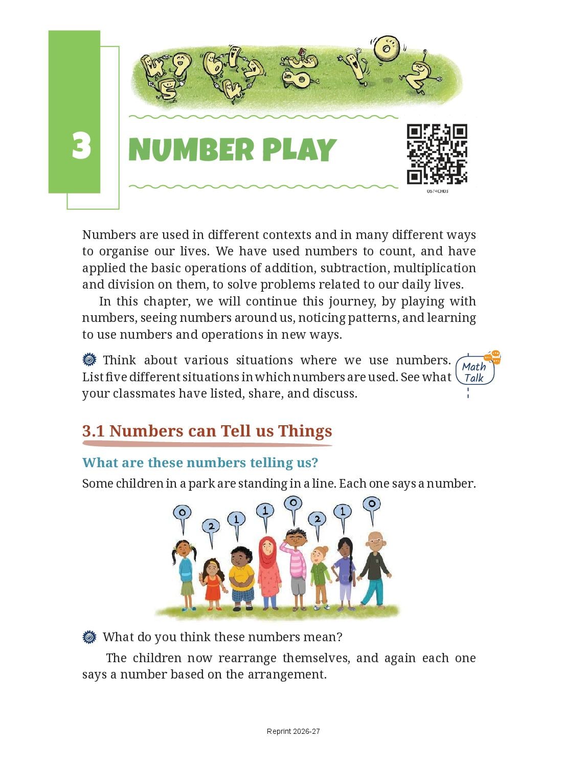 NCERT Book Class 6 Mathematics Chapter 3 Number Play - Page 1 of 32