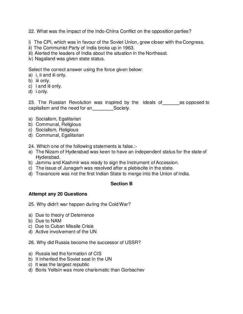 Cbse Sample Paper 2022 Class 12 Political Science Term 1 Pdf Download Cbse Sample Paper 2022 Class 12 Political Science Term 1 Pdf Download