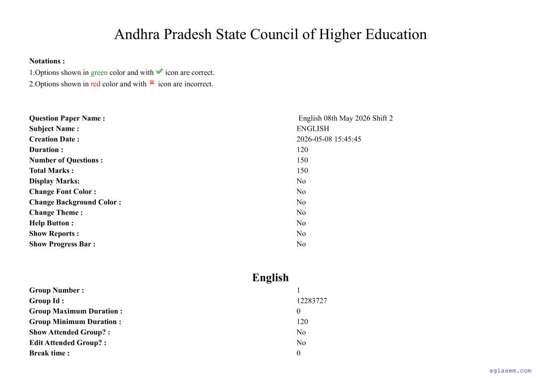 AP EdCET 2026 Question Paper English - Page 1 of 99