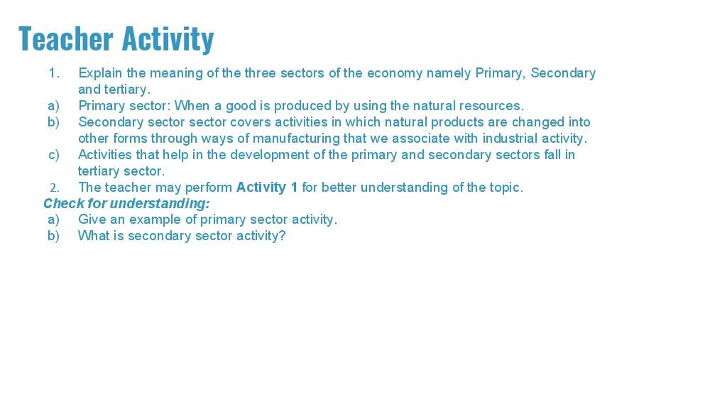 Teaching Material for Class 10 Economics – NCERT CBSE Handbook for Teachers
