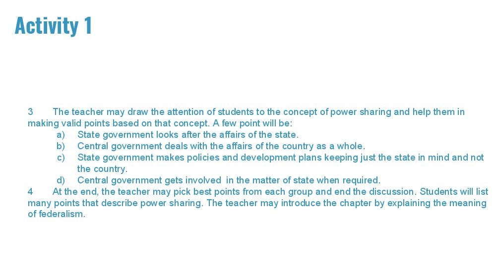 Teaching Material for Class 10 Political Science – NCERT CBSE Handbook for Teachers