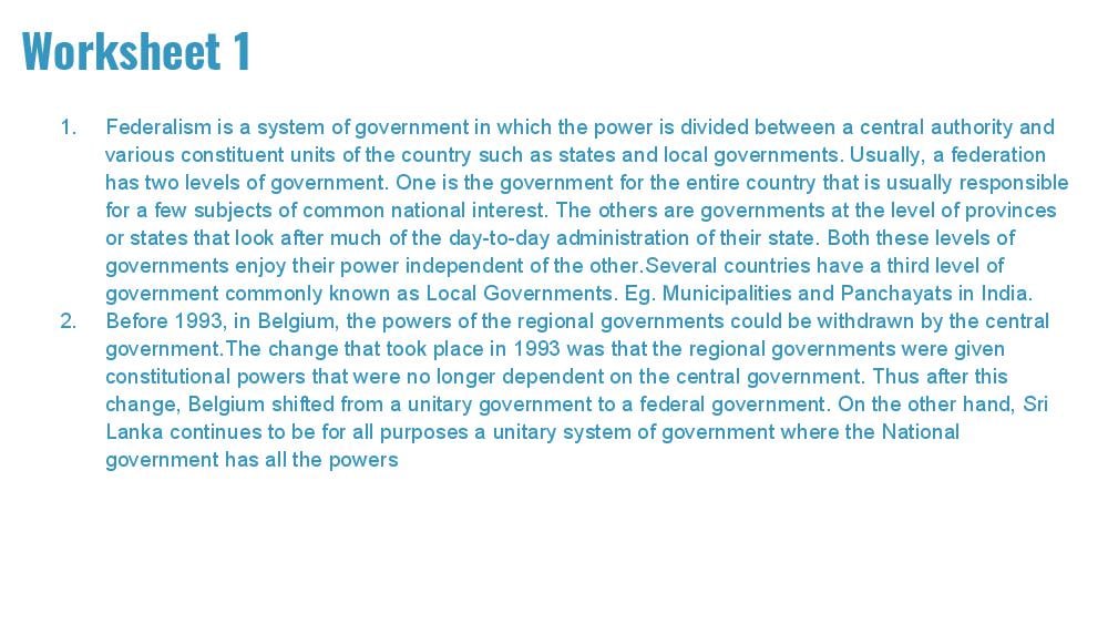 Teaching Material for Class 10 Political Science – NCERT CBSE Handbook for Teachers